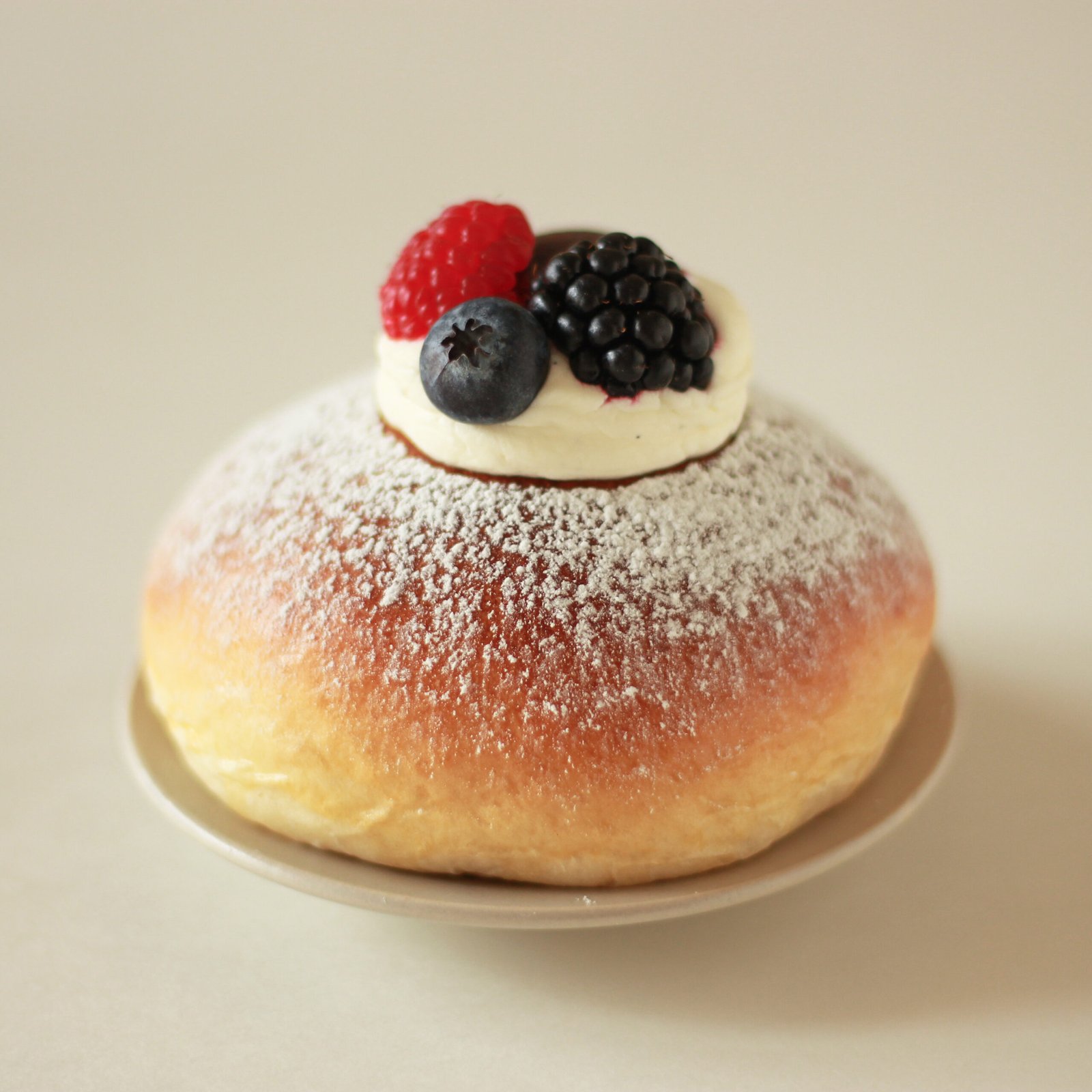 Mixed Berries + Whipped Mascarpone Cream Bun - Image 2